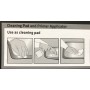 Sika CLEANER PCA Reinigungspad hellgrau Box mit 48 Stk  Scheibenreinigung + Applikator