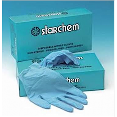 100 x Handschuhe Nitril BLAU Gr&ouml;&szlig;e L - large