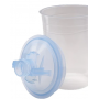3M 16112 PPS Bechersystem 0,4 Liter / 200µ Becher + Deckel inkl. Filter
