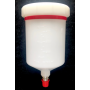 Kunststoff Fliessbecher QCC 0,6 Liter für Lackierpistolen SATA - 27243