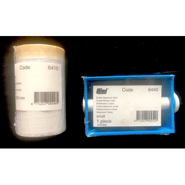 Colad Abroller 6440 + Abdeckfolie 6410 - 35m x 550mm