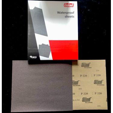 Colad Wasserschleifpapier B&ouml;gen 230 x 280 mm P220