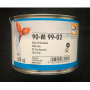 Glasurit 90-M 99-02 Metallic Wassermischlack Silber fein 0,5 Liter