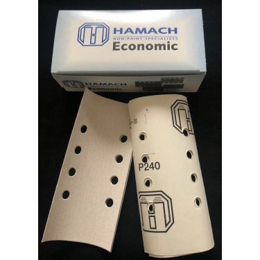 HAMACH -Economic- Schleifstreifen 81x166mm 8 Loch