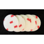5 x 3M 09357 Finesse-it Polierfilz Polierscheibe rot/weiß ø 76,2 mm hart