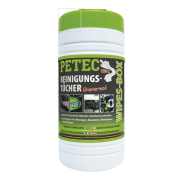 PETEC 82120 Reinigungst&uuml;cher, Wipes-Box - 120 T&uuml;cher