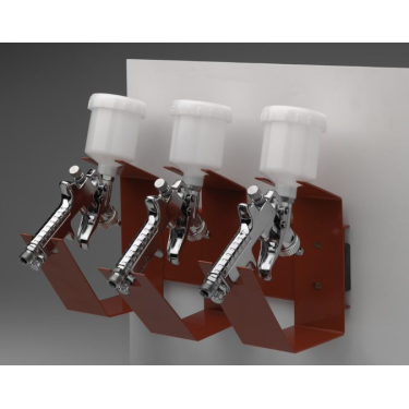Magnetischer Halter f&uuml;r 3 Lackierpistolen / Lackierpistolenhalter