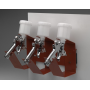 STARCHEM Magnetischer Halter für 3 Lackierpistolen / Lackierpistolenhalter