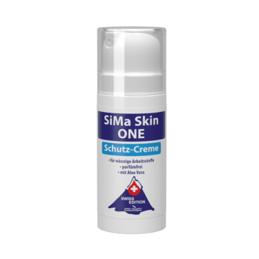 SiMa Skin ONE Schutzcreme f&uuml;r w&auml;ssrige Arbeitsstoffe 100ml