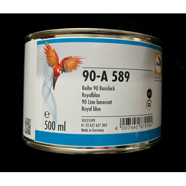 Glasurit Wassermischlack 90-A 589 Uni ROYALBLAU 1 Liter