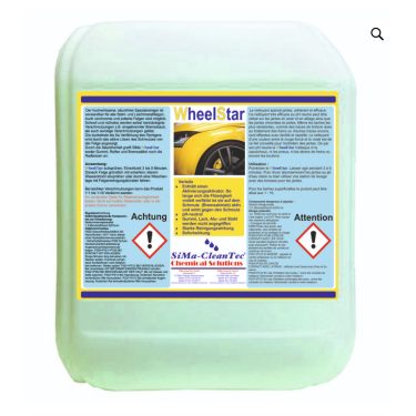 SiMa WheelStar 1L Flasche Felgenreiniger