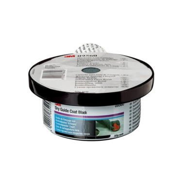 3M 09560 Kontrollpulver schwarz 50 g mit Auftragspad