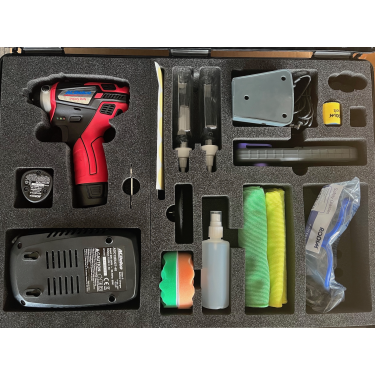 Professionelles Reparatur -/ Repair Set - stabiler Koffer mit Schaumstoffeinlage