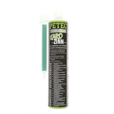 PETEC Karo Zinn Karosserie Ausgleichsmasse 265ml Kartusche