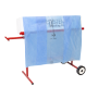Car System Abdeckfolie blau  Rolle in Spenderbox 500cm x 120m