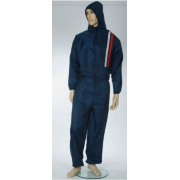 STARCHEM Lackieroverall Lackieranzug mit Kapuze aus 100% Polyester Gr.M - XXL