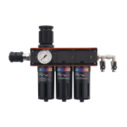 DeVilbiss PRO Air-3 Filter Regulator FILTEREINHEIT MIT GROB-,FEIN- UND AKTIVKOHLEFILTER
