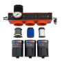 DeVilbiss PRO Air-3 Filter Regulator FILTEREINHEIT MIT GROB-,FEIN- UND AKTIVKOHLEFILTER