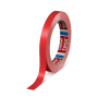 Tesa 60404 Klebeband Tesafilm 6  und 15 mm x 66m rot