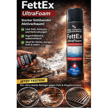 SiMa Cleantec FettEx  starker festtl&ouml;sender Aktivschaum 500ml Dose