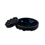 Car System Finish Waffle Foam Black AH Polier Pad ø 145mm - 2 Stk. SOFT